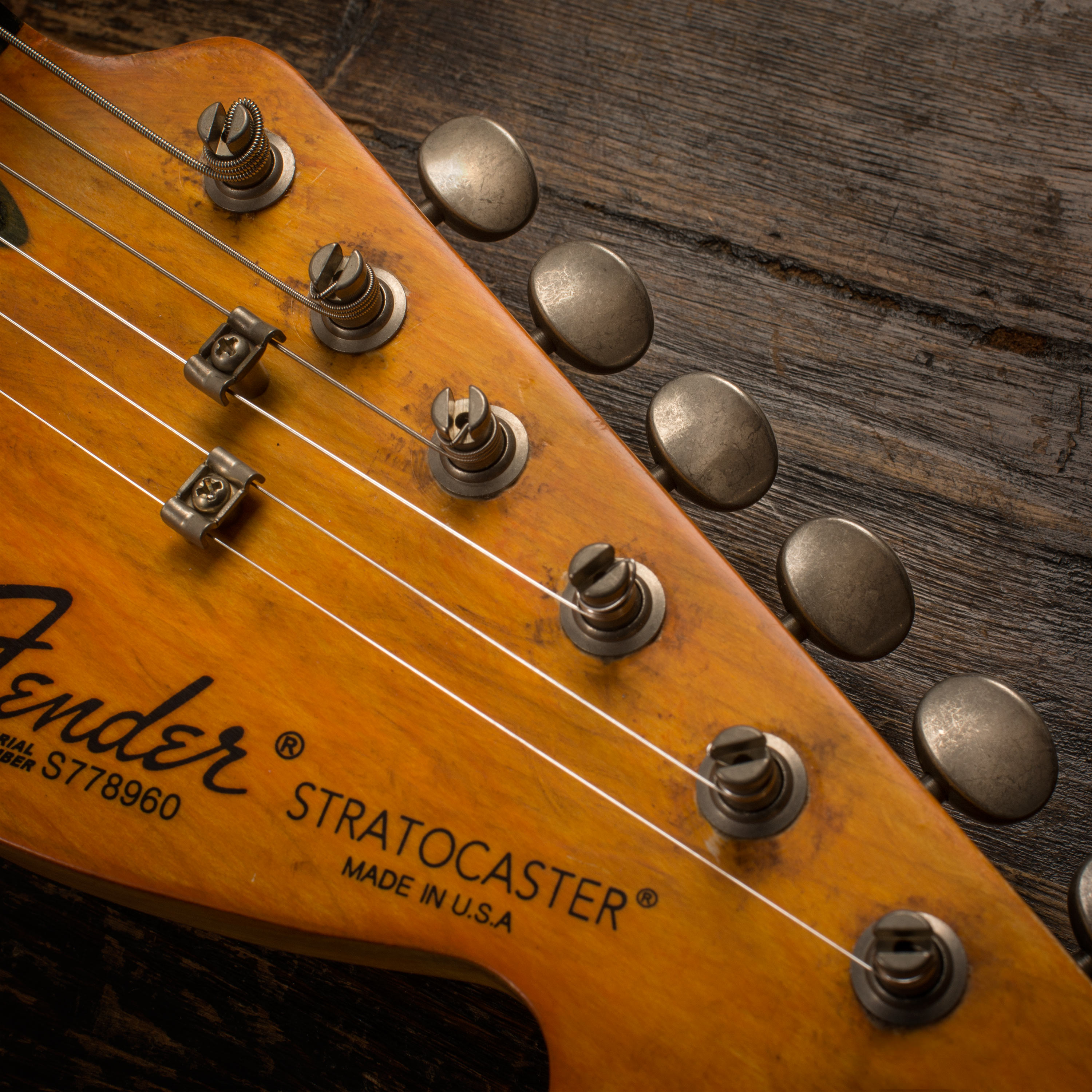 „Gotoh Vintage-style Oval Knob 6-In-Line“-Stimmmechaniken