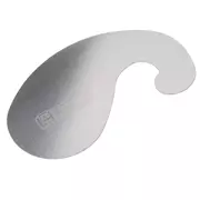 Schaberklingen, groß, Schwanenhalsform