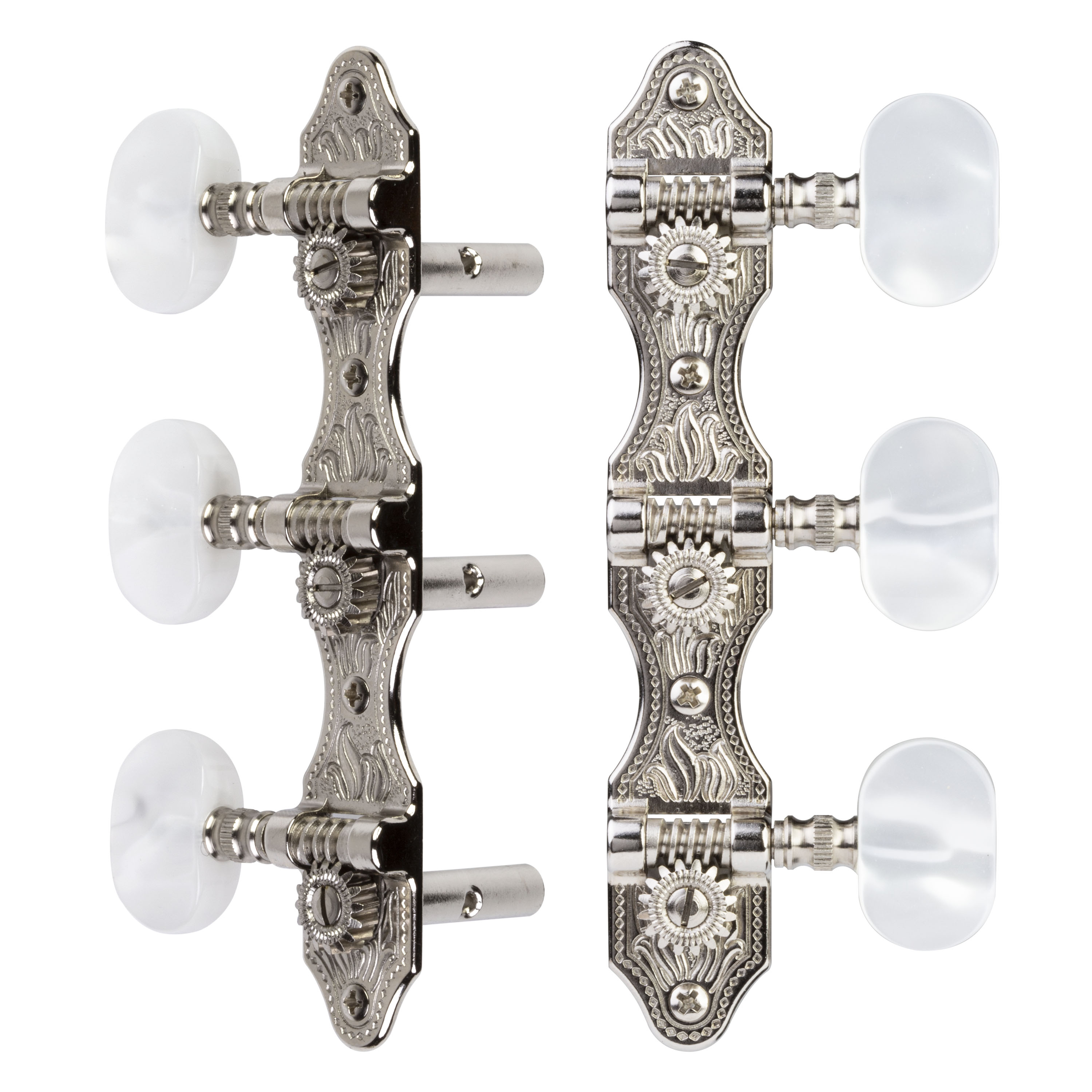 Schaller 3-On-PlateGitarrenmaschinen Schaller 3-On-PlateGitarrenmaschinen