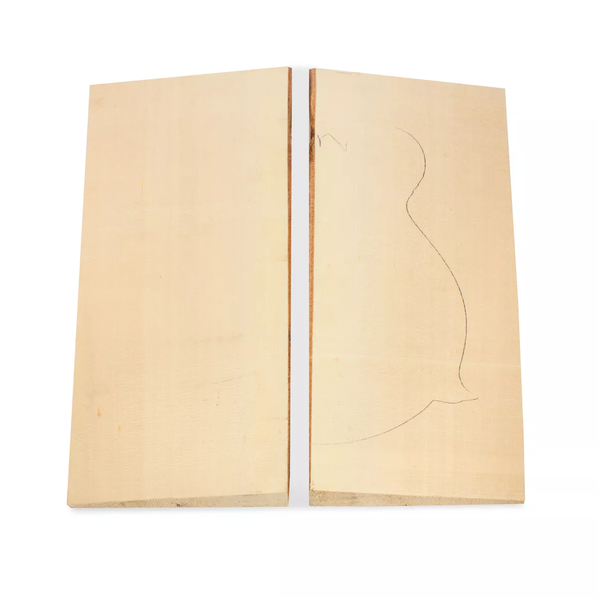 Altes Wachstum Rotes Holz für Mandolin oder Violine Altes Wachstum Rotes Holz für Mandolin oder Violine