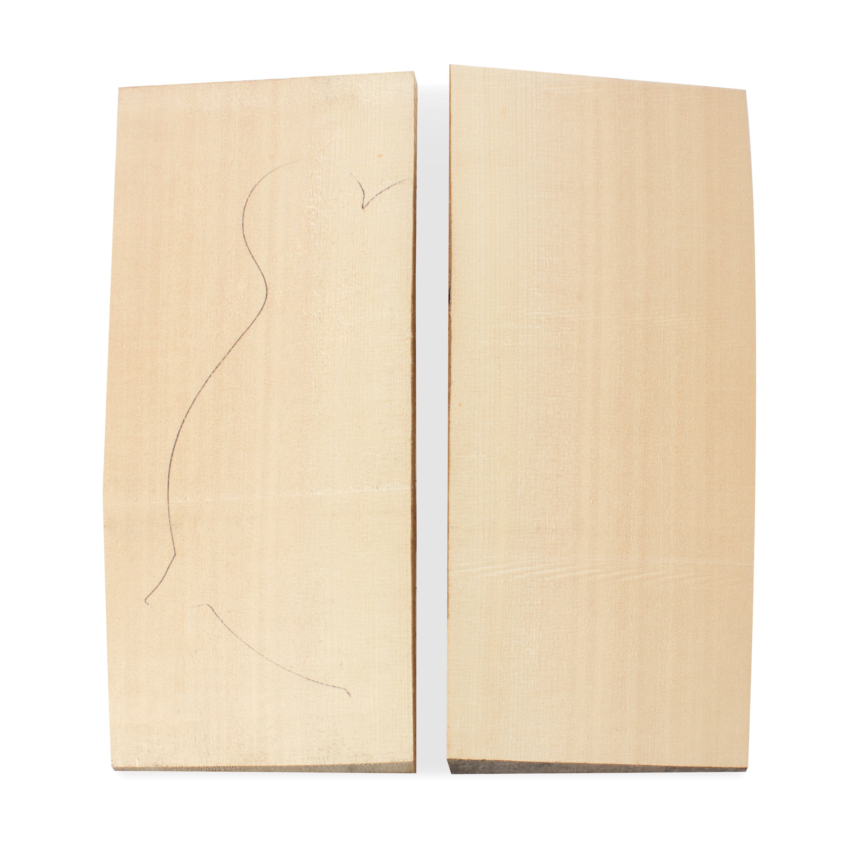 Rotes Holz für Mandolin oder Violine