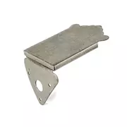 Golden Age Mandoline Tailpiece, relic Nickel