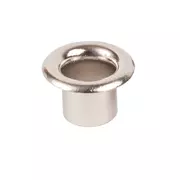 Vintage Grommet-Stimmmechanikbuchse, groß – Nickel