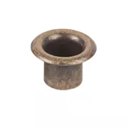 Vintage Grommet-Stimmmechanikbuchse, groß – relic Messing