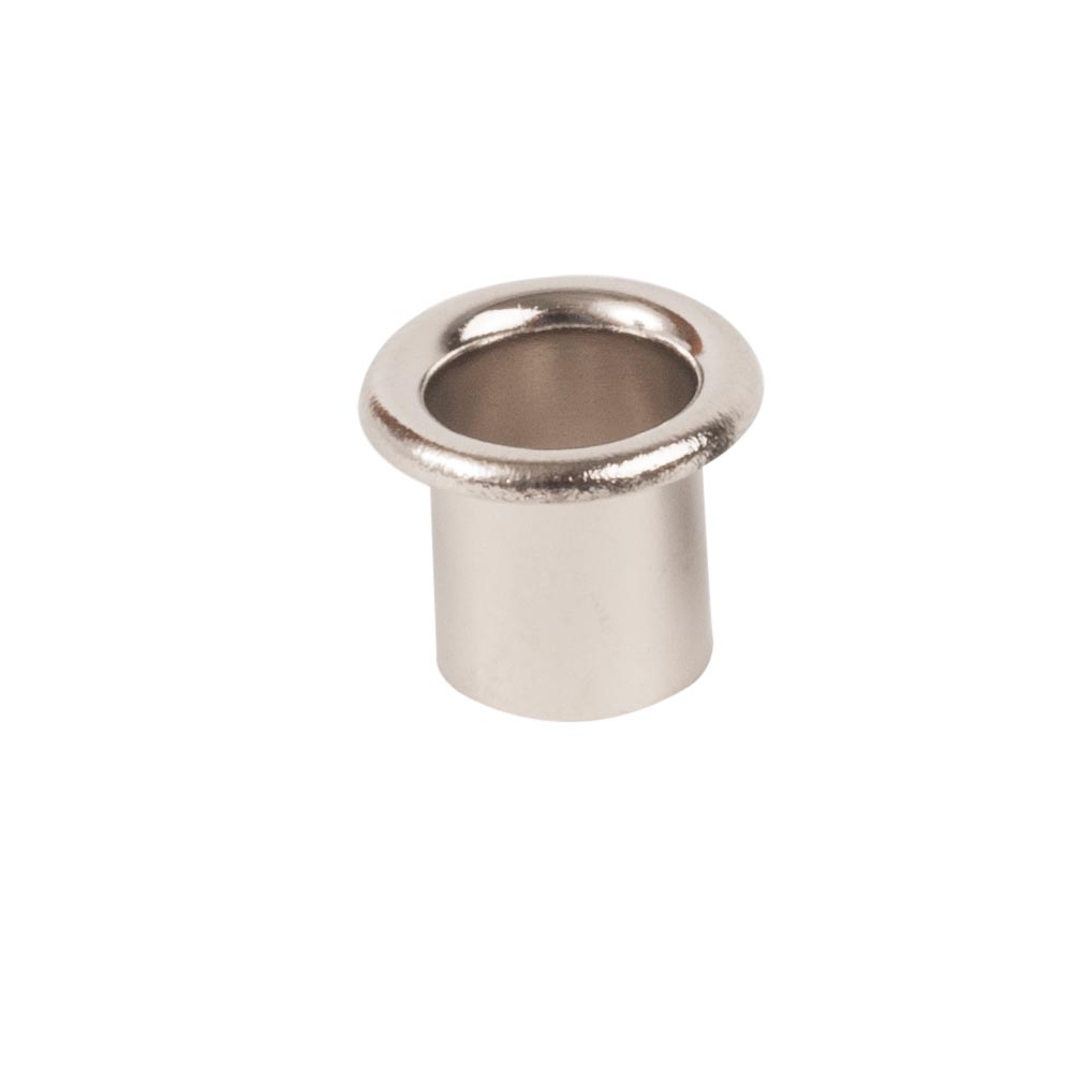 Vintage Grommet Tuner Bushing, Small - Nickel