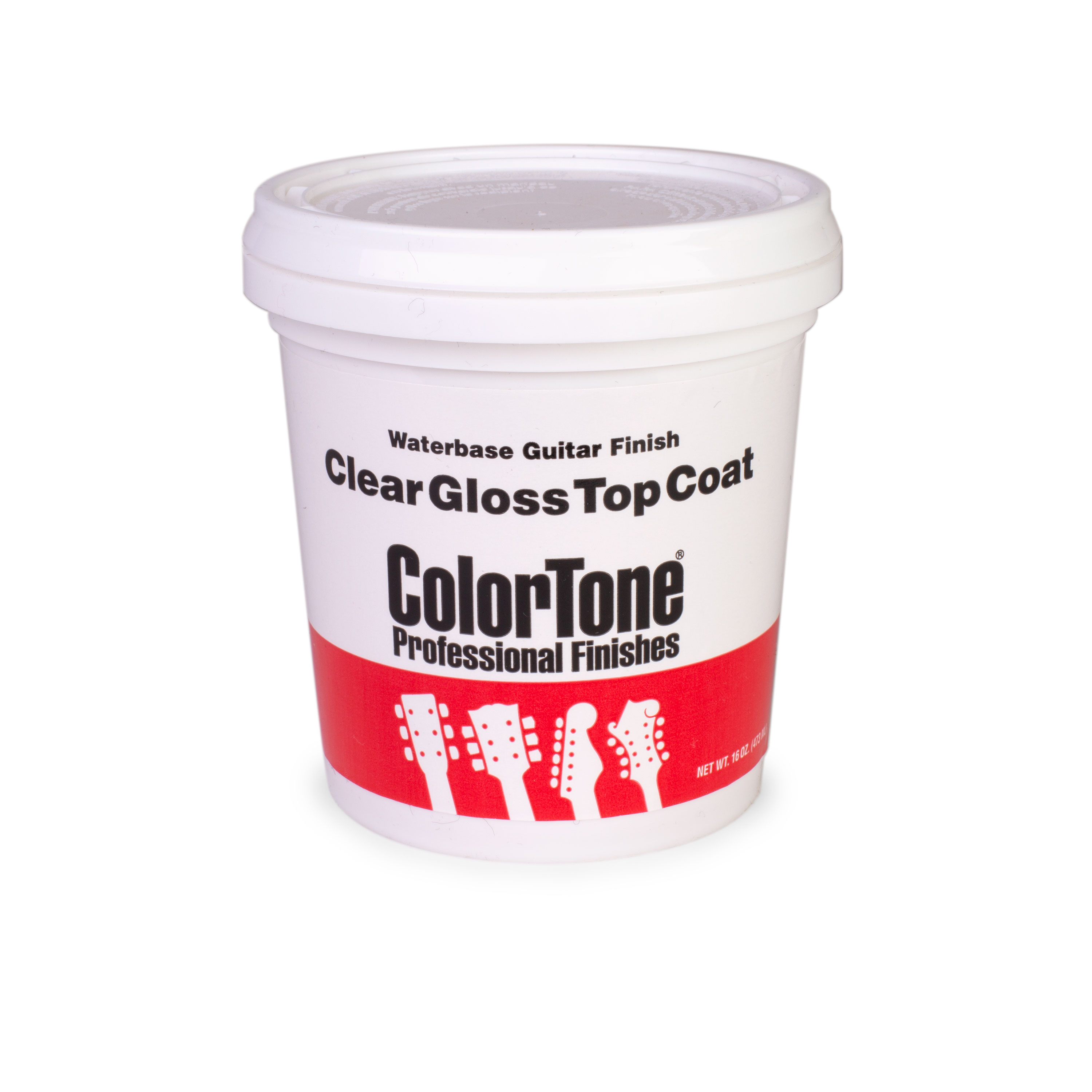 ColorTone Waterbase Guitar Finish, Gloss Top Coat, 16-oz. container
