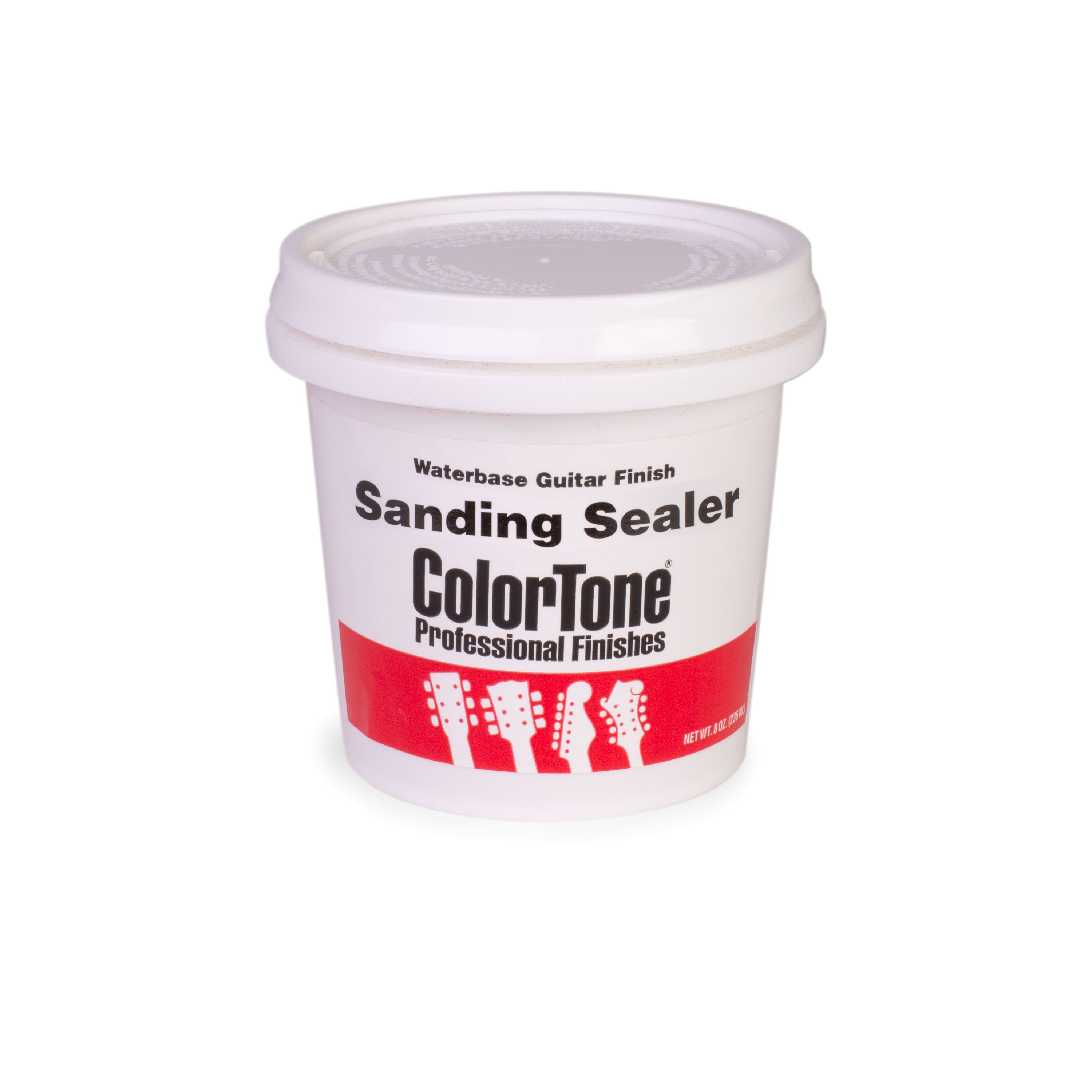 ColorTone Waterbase Guitar Finish, Sanding Sealer, 8-oz. container