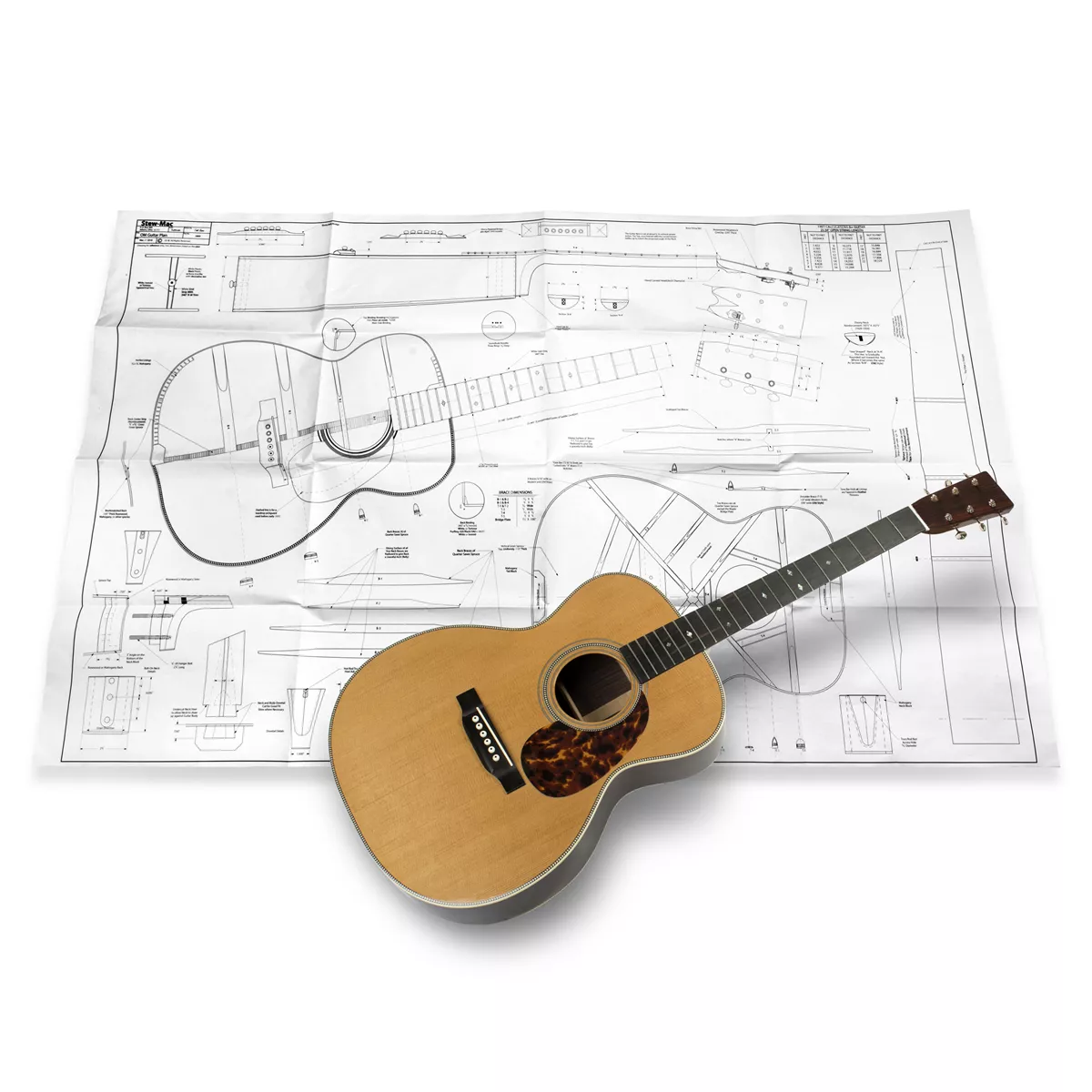 OM-Gitarrenplan OM-Gitarrenplan