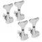 Gotoh Kompakt-Bass-Tuner, 2L+2R Set, Chrom, 2L/2R Gotoh Kompakt-Bass-Tuner, 2L+2R Set, Chrom, 2L/2R