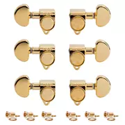 Grover Original Rotomatics (Serie 102 ) 3+3 Tuner, 18:1 Verhältnis, gold