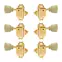 3+3 -Tuningmaschinen im Gotoh Vintage Keystone-Stil, Gold 3+3 -Tuningmaschinen im Gotoh Vintage Keystone-Stil, Gold