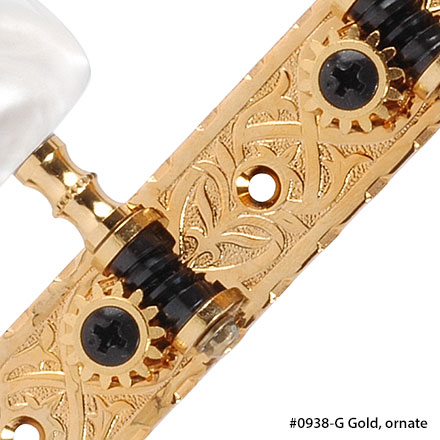 Klassische Gotoh Gitarren-Tuner im Lyra-Stil