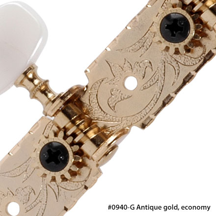 Klassische Gotoh Gitarren-Tuner im Lyra-Stil