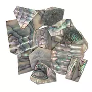 Pearl Griffbretteinlage Blanks – 1oz er-Pack, grünes Abalone