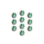 Pearl Griffbrett Side Dots, Abalone, Packung mit 10 Stück
