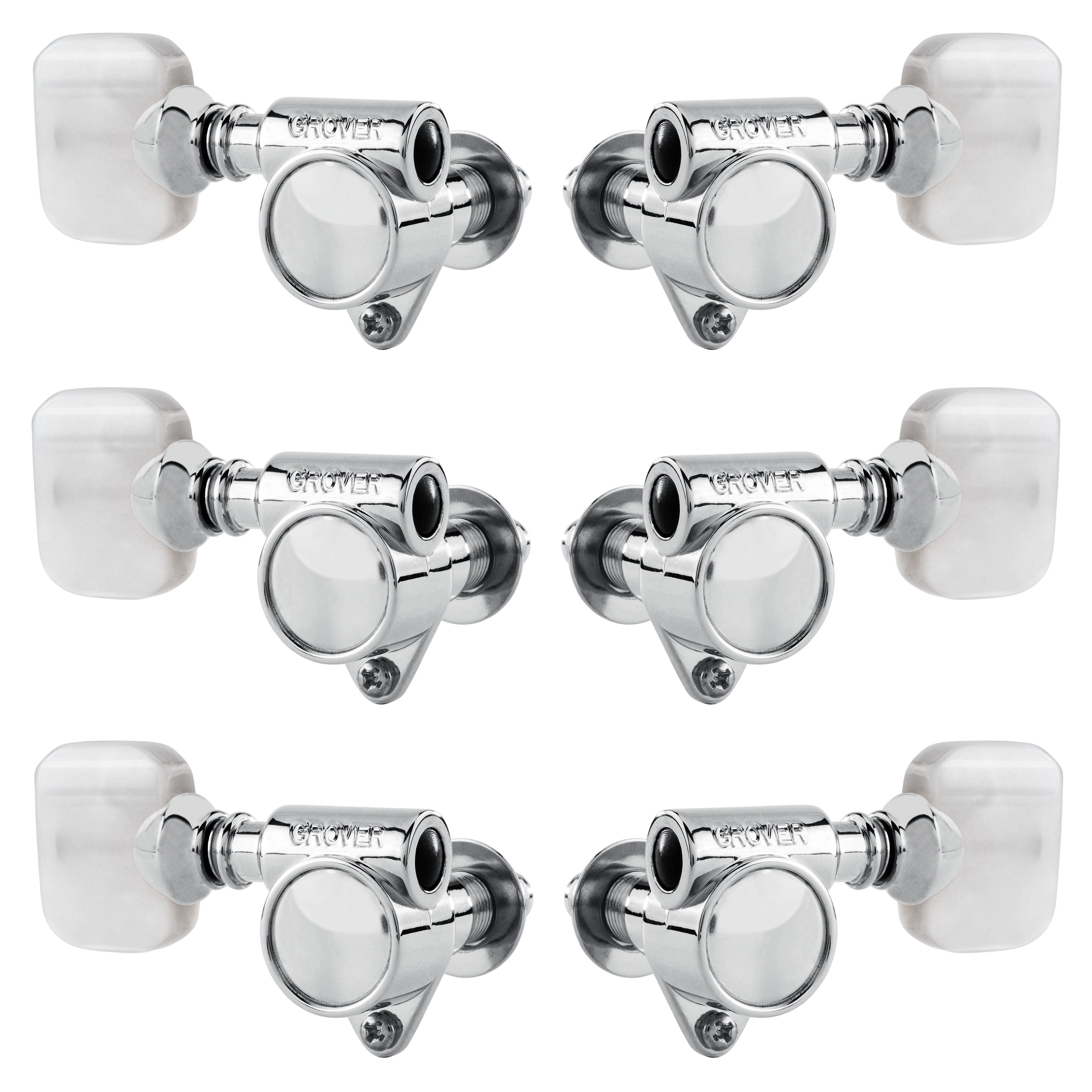 Grover „Milchflasche“ Rotomatic (Serie 103 ) 3+3 Tuner mit Perlenknöpfen