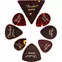 Fender Celluloid Picks Medley, alle Formen, mittel Fender Celluloid Picks Medley, alle Formen, mittel