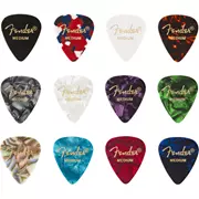 Fender Zelluloid-Picks Medley, 351 Shape, mittel