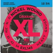 D'Addario XL E-Gitarre Saiten mit Nickelwunde, schwer (EXL145)