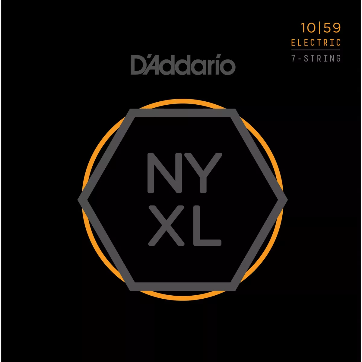 D'Addario NYXL 7-reihige elektrische Gitarrenstränge mit Nickel-Wunde D'Addario NYXL 7-reihige elektrische Gitarrenstränge mit Nickel-Wunde