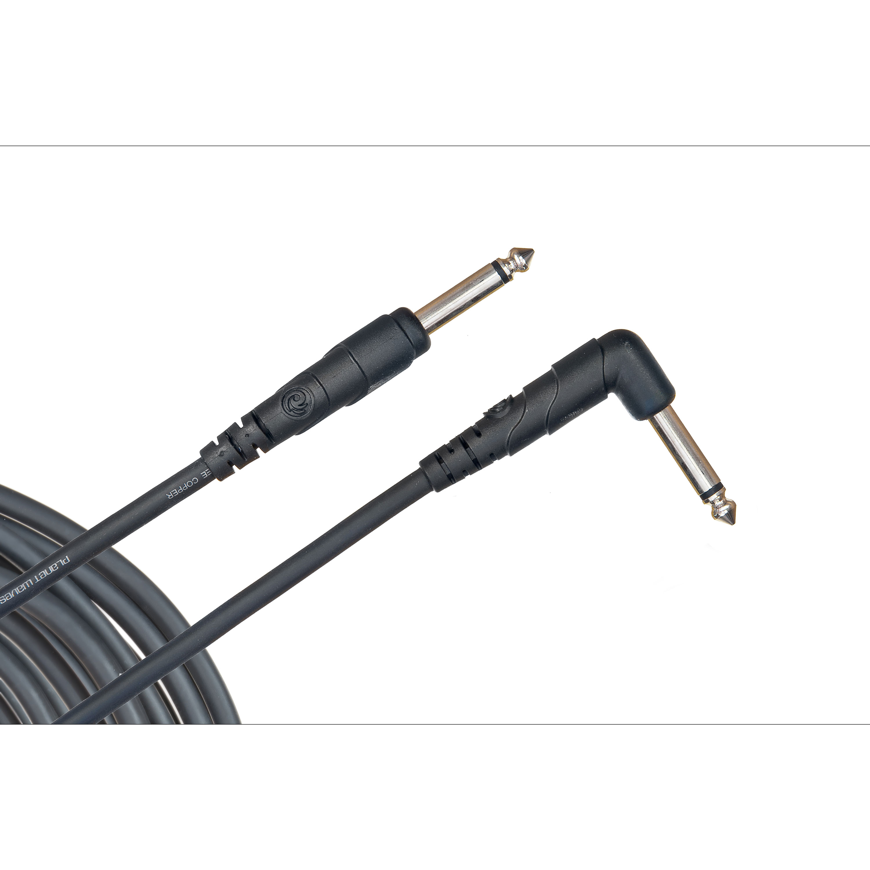 D'Addario Planet Waves Instrumentenkabel der Classic-Serie, 10 Fuß, rechtwinklig zu gerade