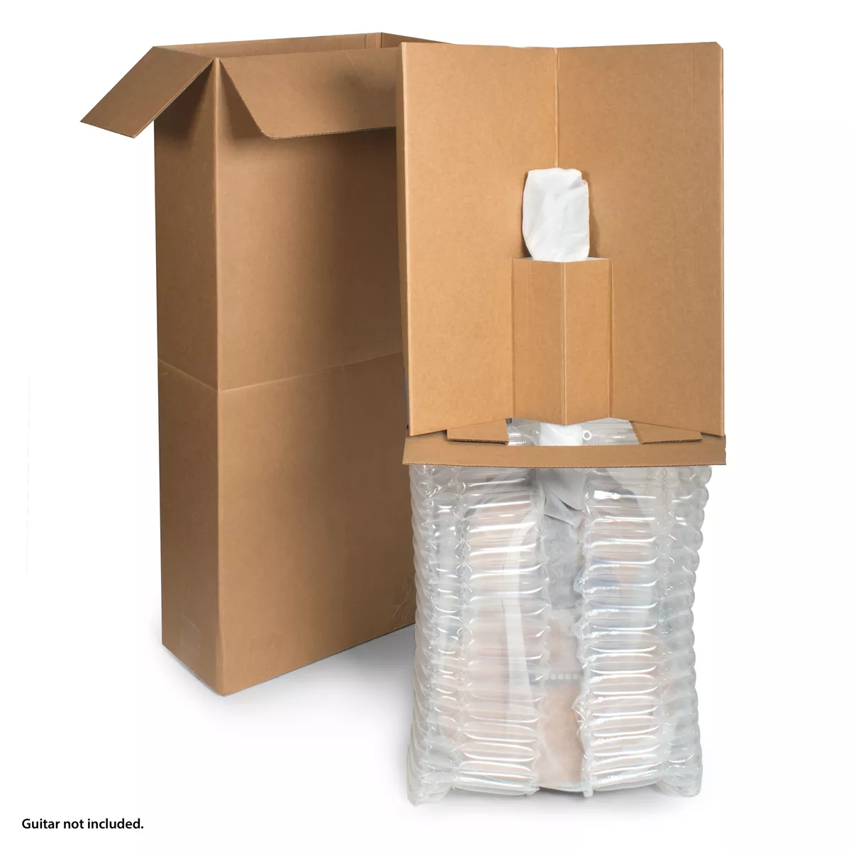Akustisches Gitarrenversandsystem für Gitarren ohne Koffer Akustisches Gitarrenversandsystem für Gitarren ohne Koffer