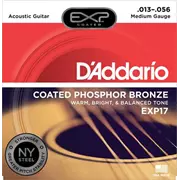 D'Addario EXP Phosphor Bronze Akustikgitarre Saiten, mittel (EXP17)