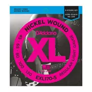 D'Addario 5-String Saiten mit Nickel-Wunde, normales Licht (EXL170-5)