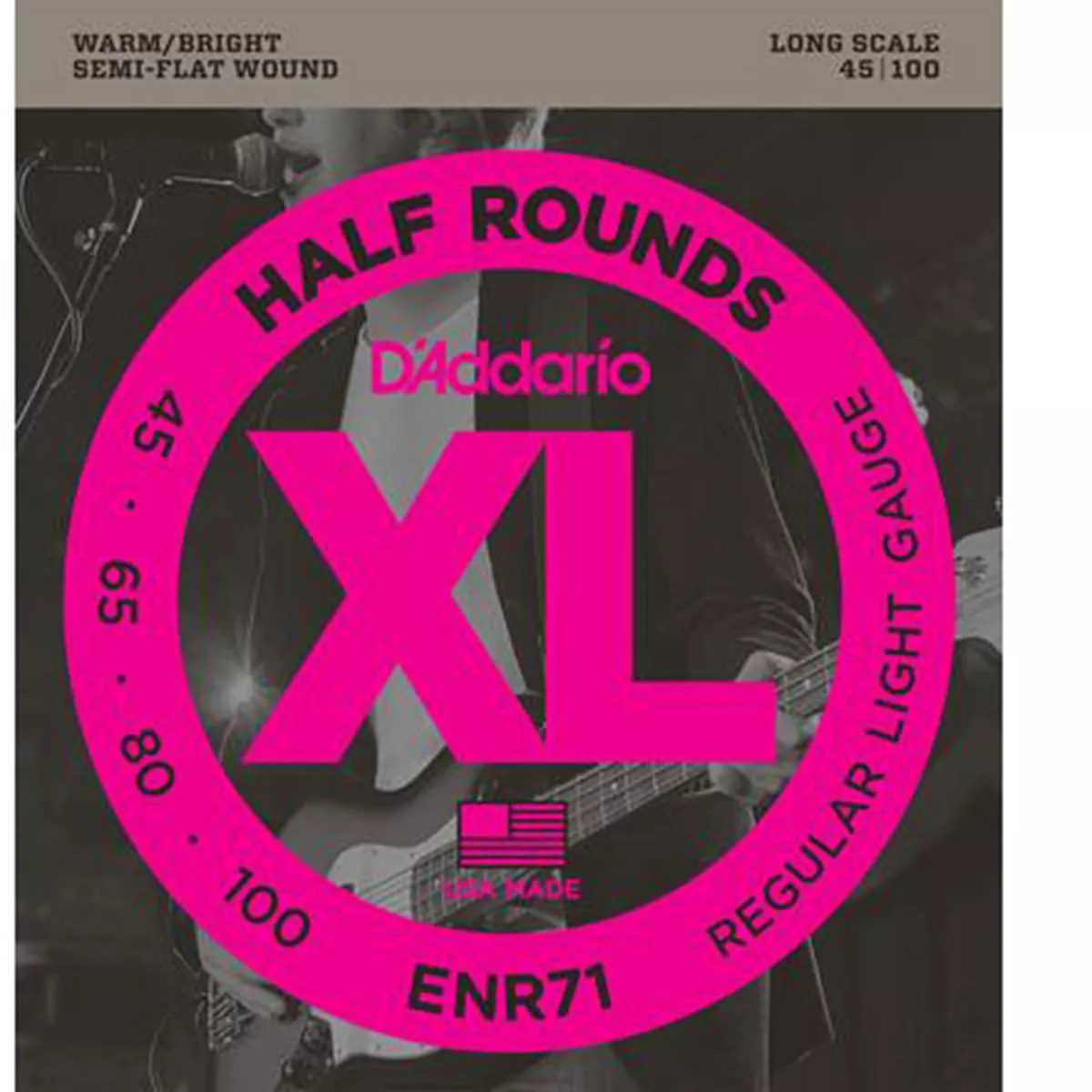 D'Addario Halbrunde Bassringe D'Addario Halbrunde Bassringe