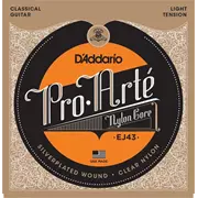 D'Addario Pro Arte klassische Saiten, versilbert, leichte Spannung (EJ43)