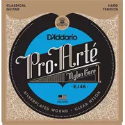 D'Addario Pro Arte klassische Saiten, versilbert, harte Spannung (EJ46)