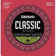 D'Addario klassische Saiten für Schüler mit Bruchmaßstab, normale Spannung, Skala 1/2 (EJ27N 1/2)