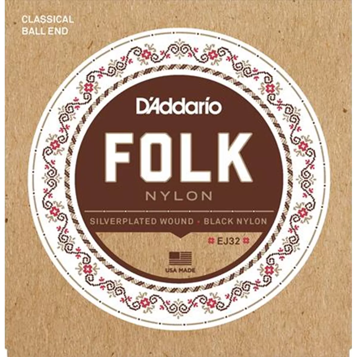 D'Addario Volksakustik-Gitarrenstränge D'Addario Volksakustik-Gitarrenstränge