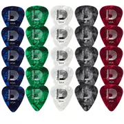 D'Addario Planet Waves Classic Pearl Celluloid Sortimentspaket, leicht – 25 er-Pack