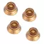 Gibson Accessories Top Hat-Knöpfe, Gold, 4er-Set Gibson Accessories Top Hat-Knöpfe, Gold, 4er-Set