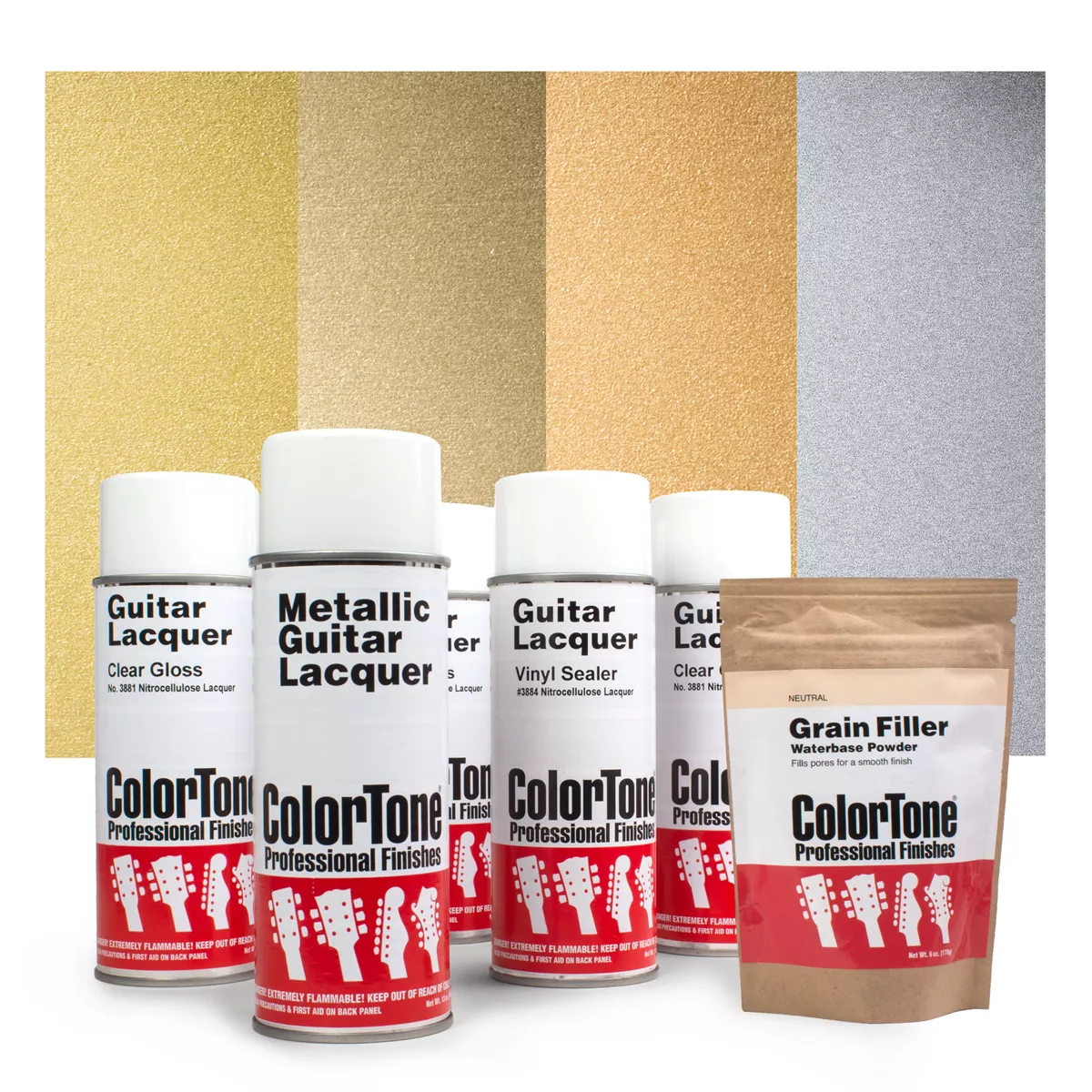 ColorTone-Sprühlack-Set mit Metallic-Lack ColorTone-Sprühlack-Set mit Metallic-Lack