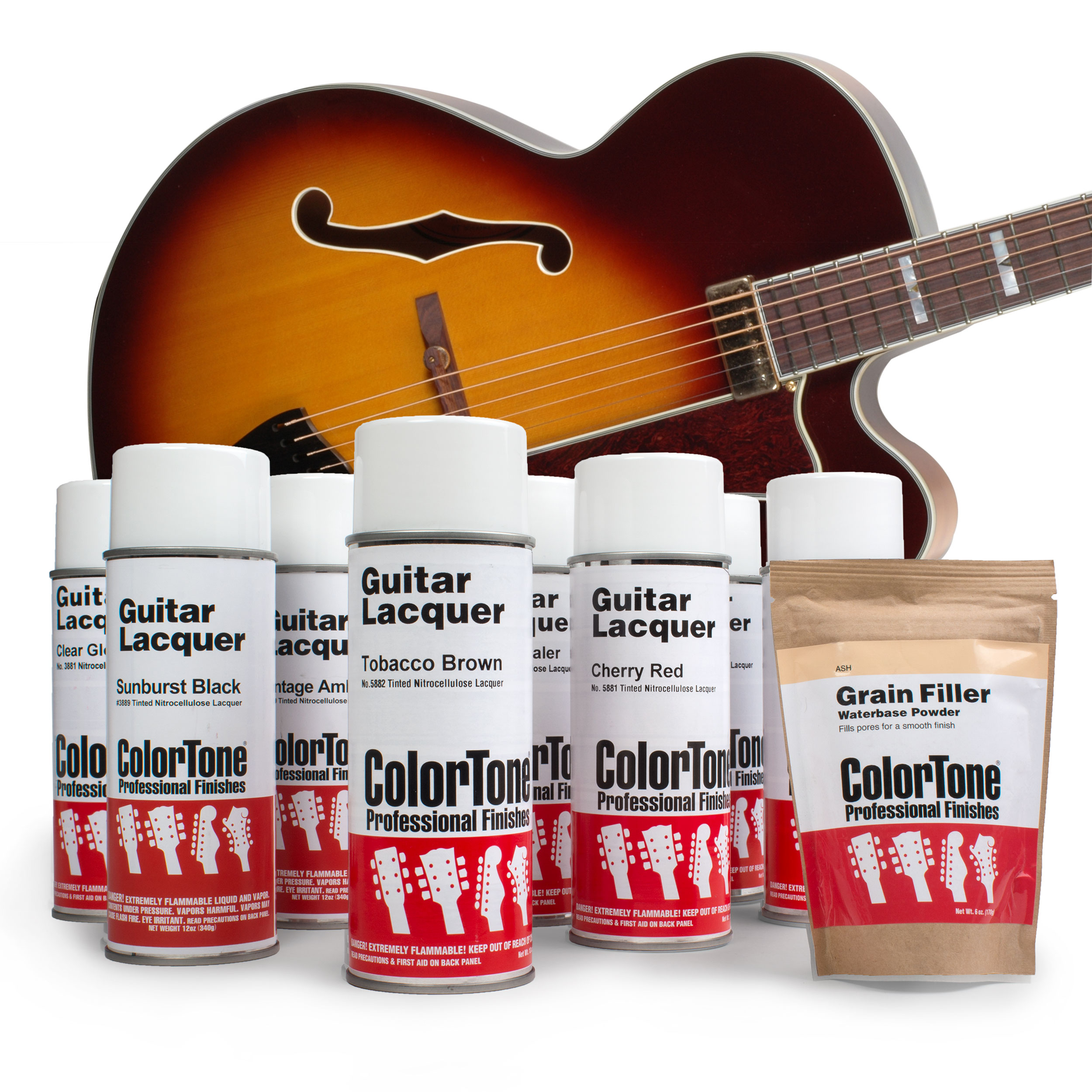 ColorTone-Sprühlack-Set, 3-Tone Tobacco Sunburst