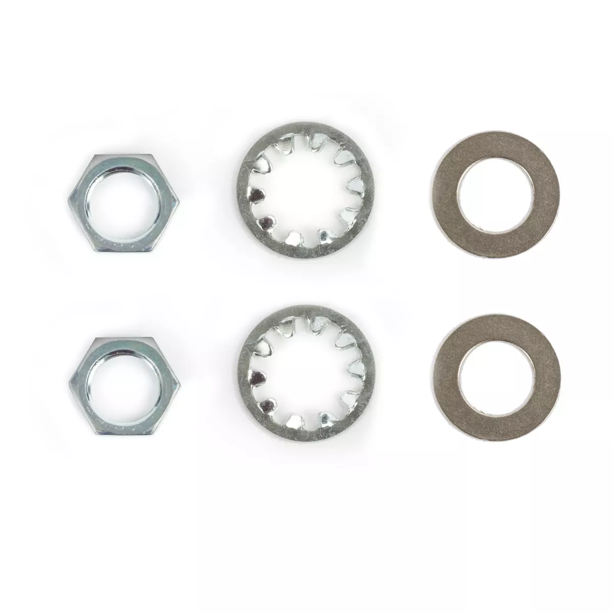 Muttern- und Unterlegscheiben-Set für Potis und Klinkenbuchsen Muttern- und Unterlegscheiben-Set für Potis und Klinkenbuchsen