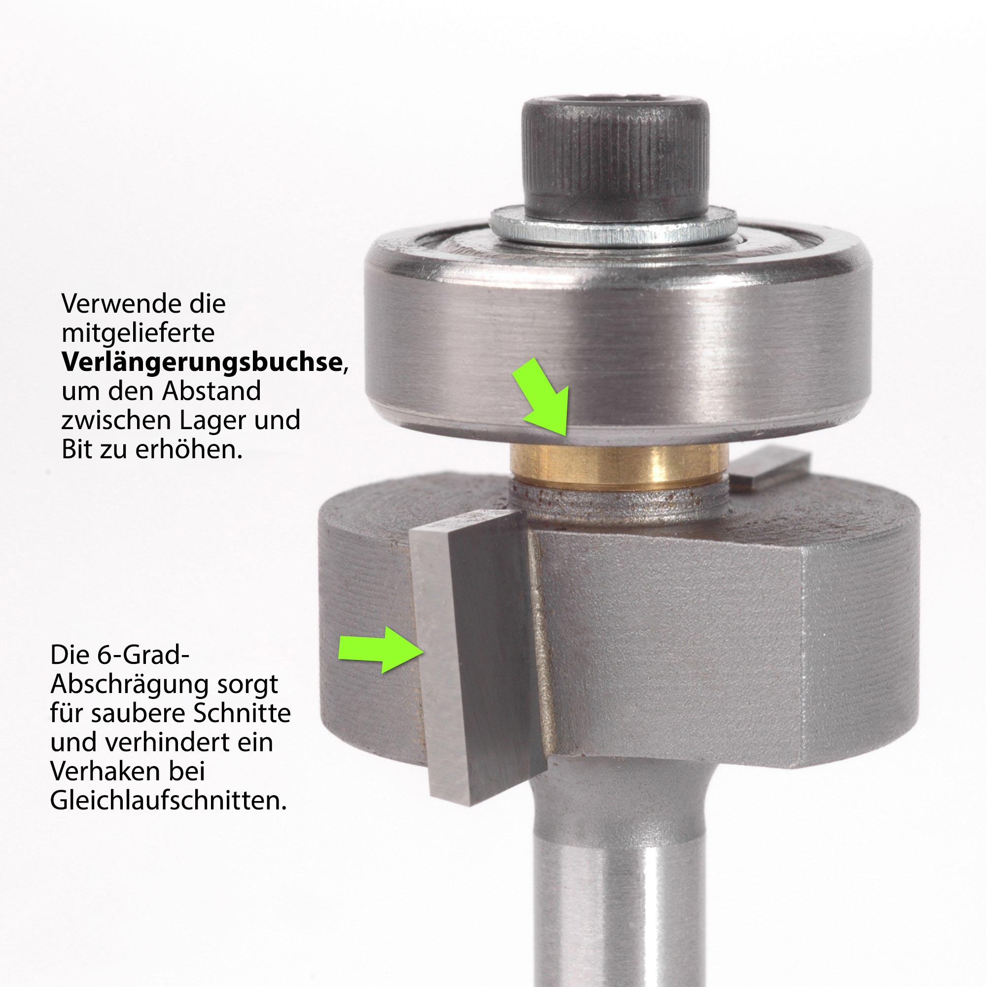 StewMac Binding Oberfräse Bitsatz