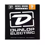 Elektrische E-Gitarre Saiten aus vernickeltem Stahl, Dunlop, leicht