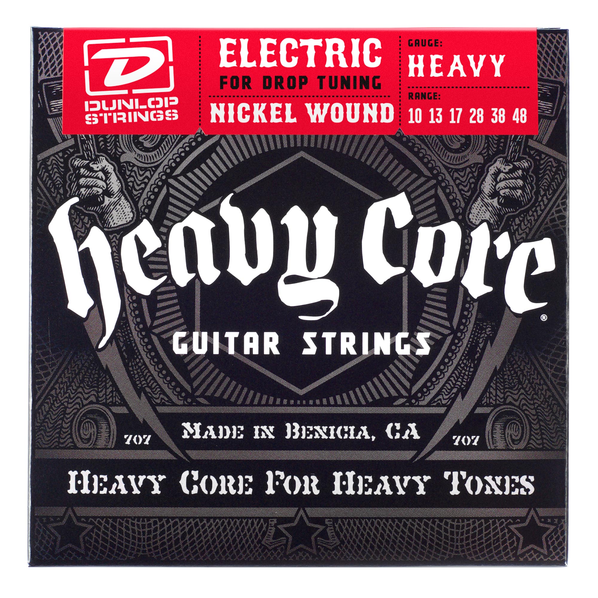 Dunlop Heavy Core elektrische Gitarrenstreben Dunlop Heavy Core elektrische Gitarrenstreben