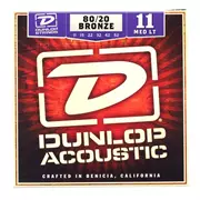 Dunlop 80/20 BronzeAkustikgitarre-Saiten, mittelhell