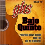 GHS Bajo Quinto Akustikgitarre Saiten mit Schleifenende, Phosphor Bronze