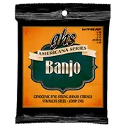 Banjo-Saiten der GHS Americana Serie, leicht, 10 - 20