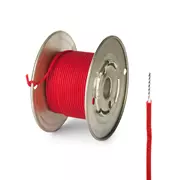 Vintage-Strangdraht mit rückseitigem Kern Kabel – 50 Fuß, rot