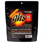 GHS E-GitarrerenBoomers, 6-Pack, extra leicht, 9 - 42