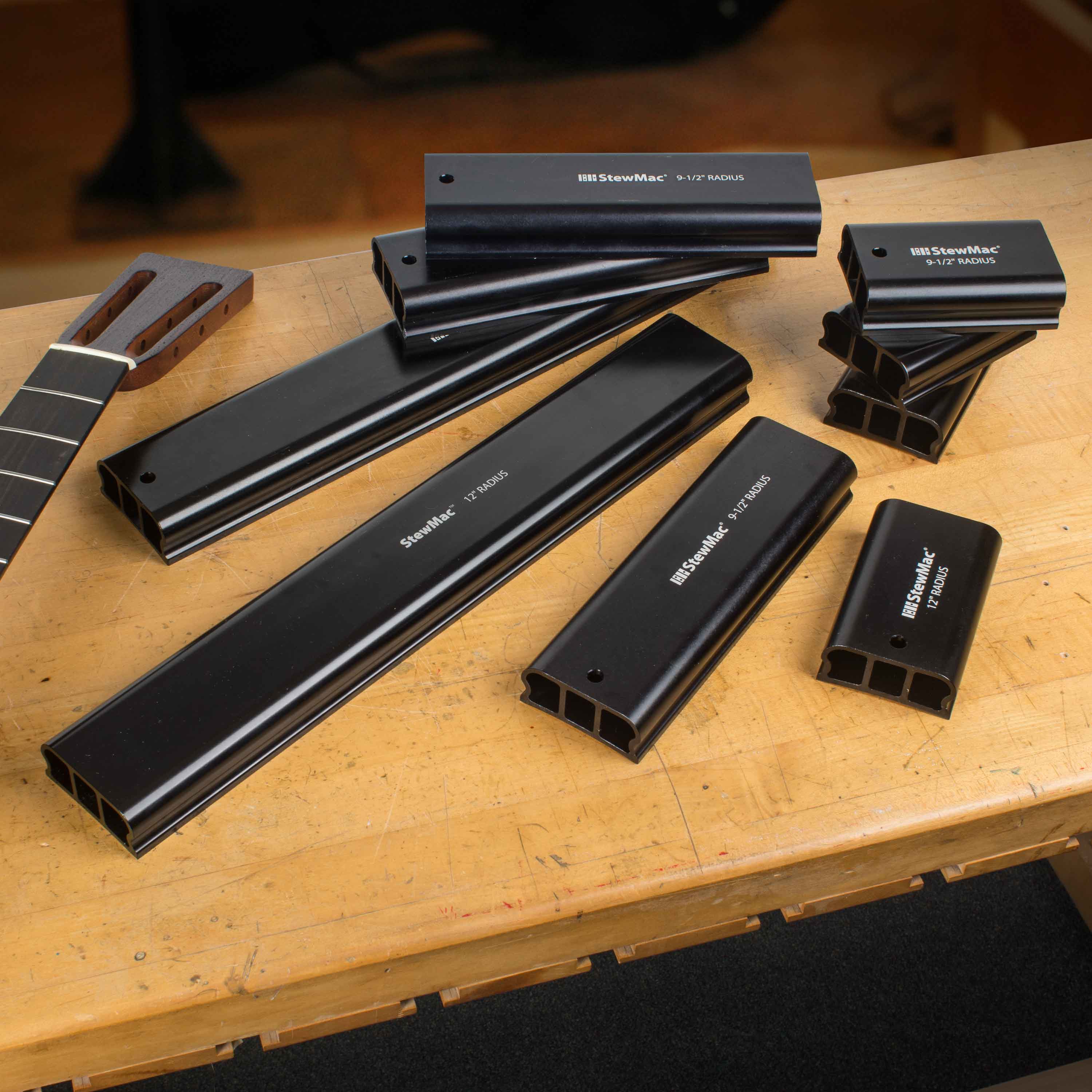 Radius-Schleifklotz aus Aluminium, 18" lang Radius-Schleifklotz aus Aluminium, 18" lang