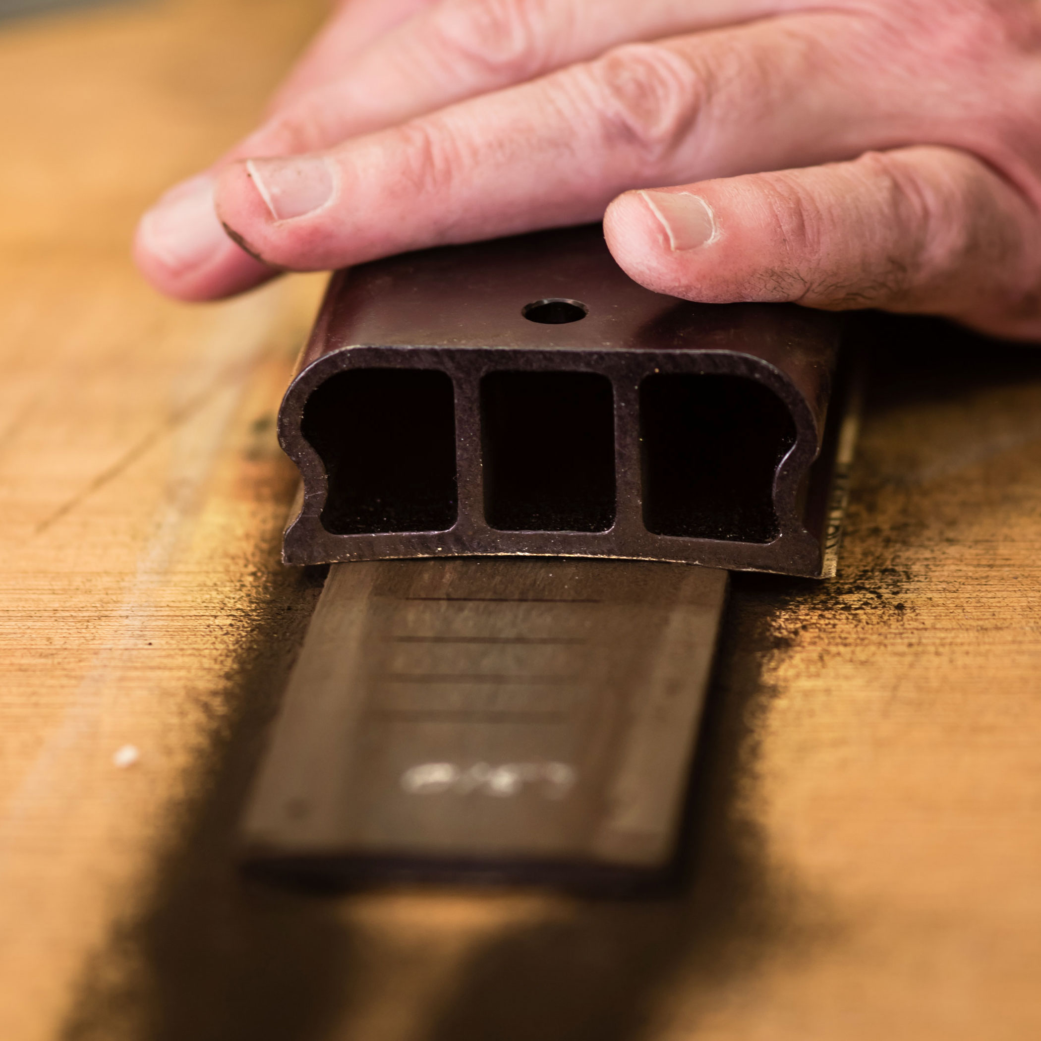 Radius-Schleifklotz aus Aluminium, 18" lang Radius-Schleifklotz aus Aluminium, 18" lang