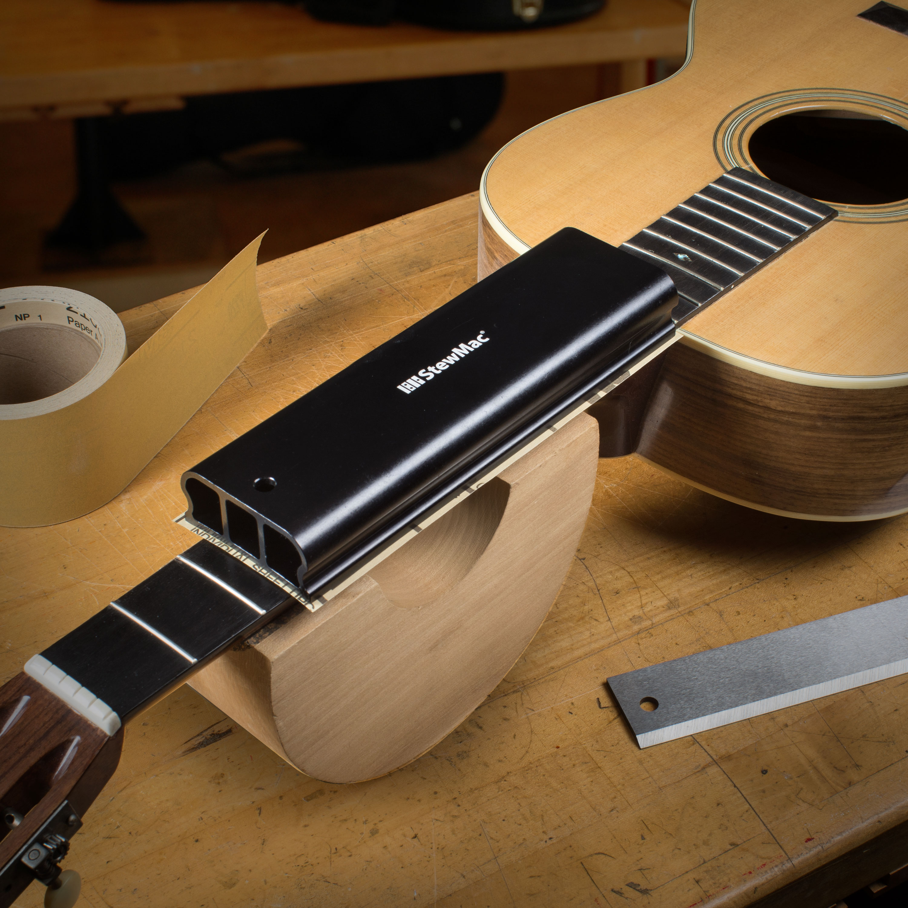 Radius-Schleifklotz aus Aluminium, 9" lang Radius-Schleifklotz aus Aluminium, 9" lang