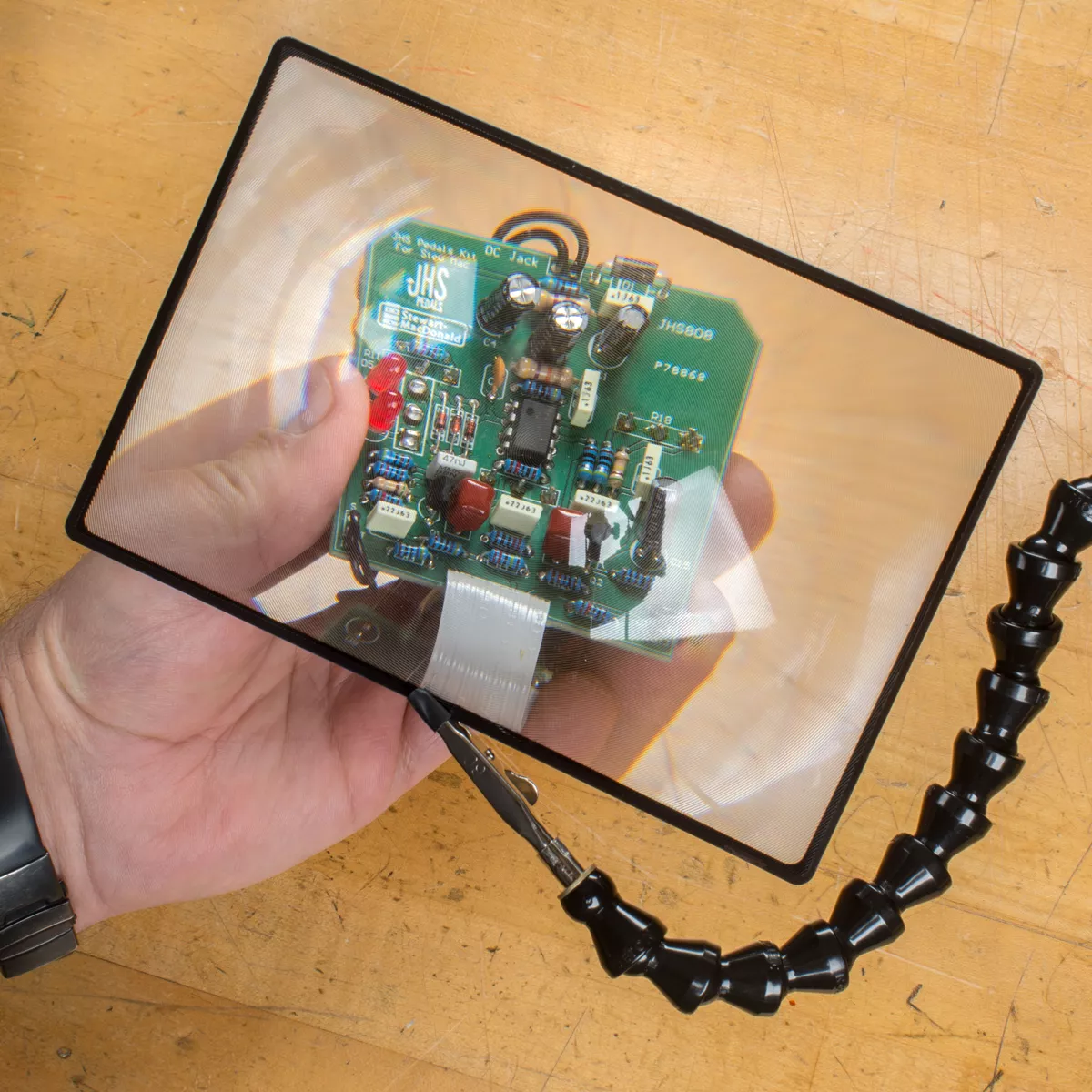 Vergrößerungsglas mit weitem Blick Vergrößerungsglas mit weitem Blick